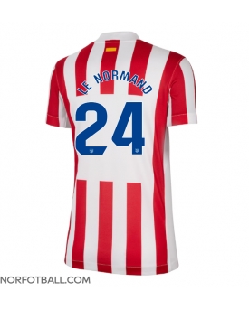 Billige Fotballdrakt Atletico Madrid Robin Le Normand #24 Replika Hjemmedrakt Dame 2025-26 Kortermet
